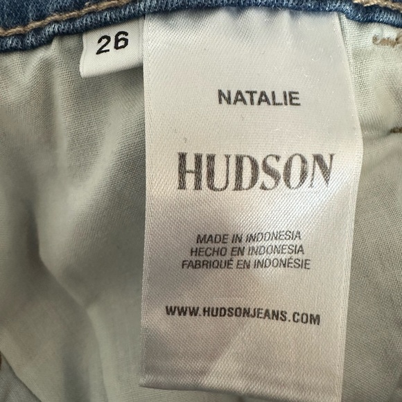 Hudson Natalie cuffed ankle jeans size 26 - Picture 11 of 12